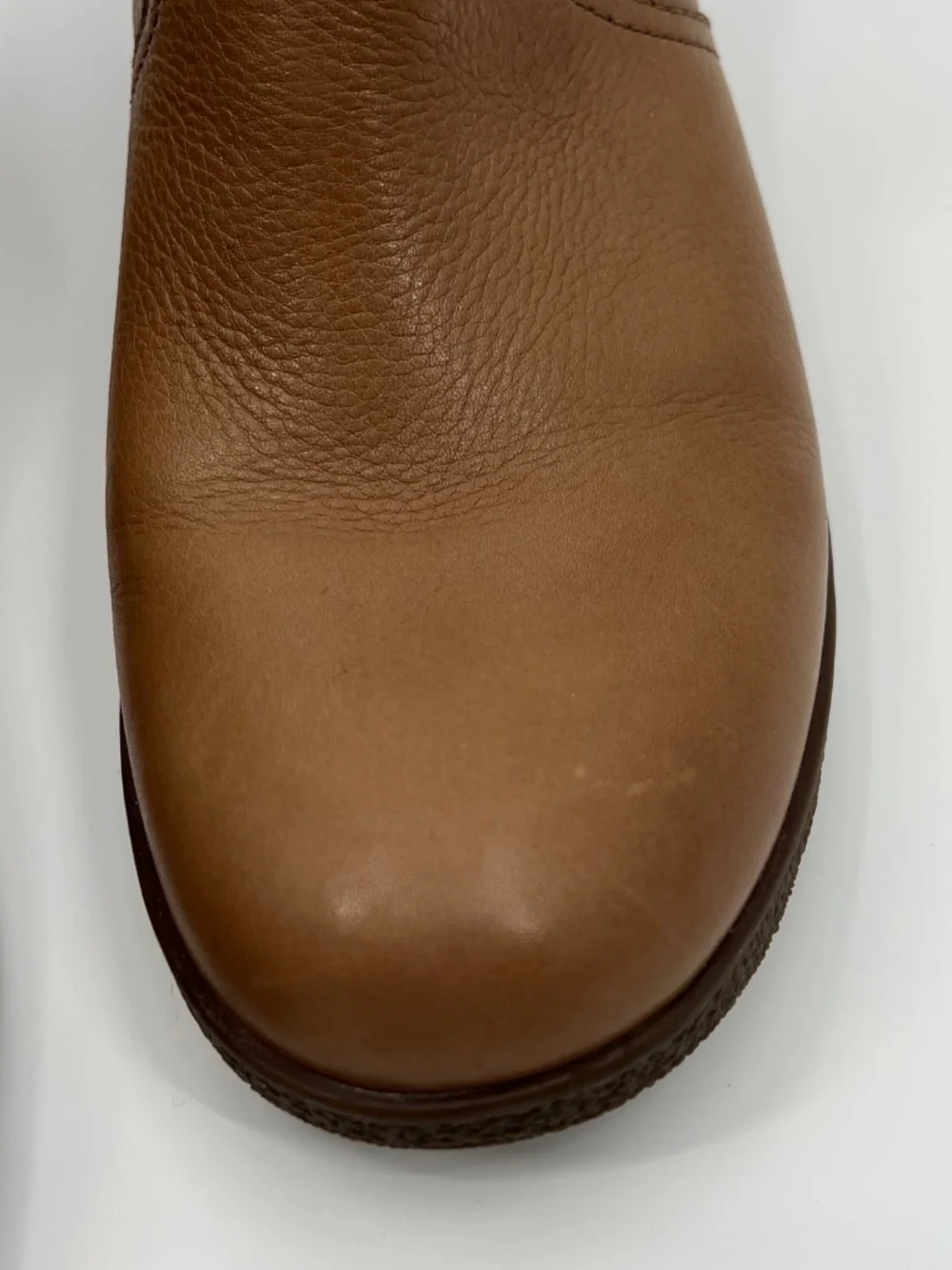 DANSKO Becki Brown Tan Leather Waterproof Booties Back Zip Sz EU 40 US 9.5-10